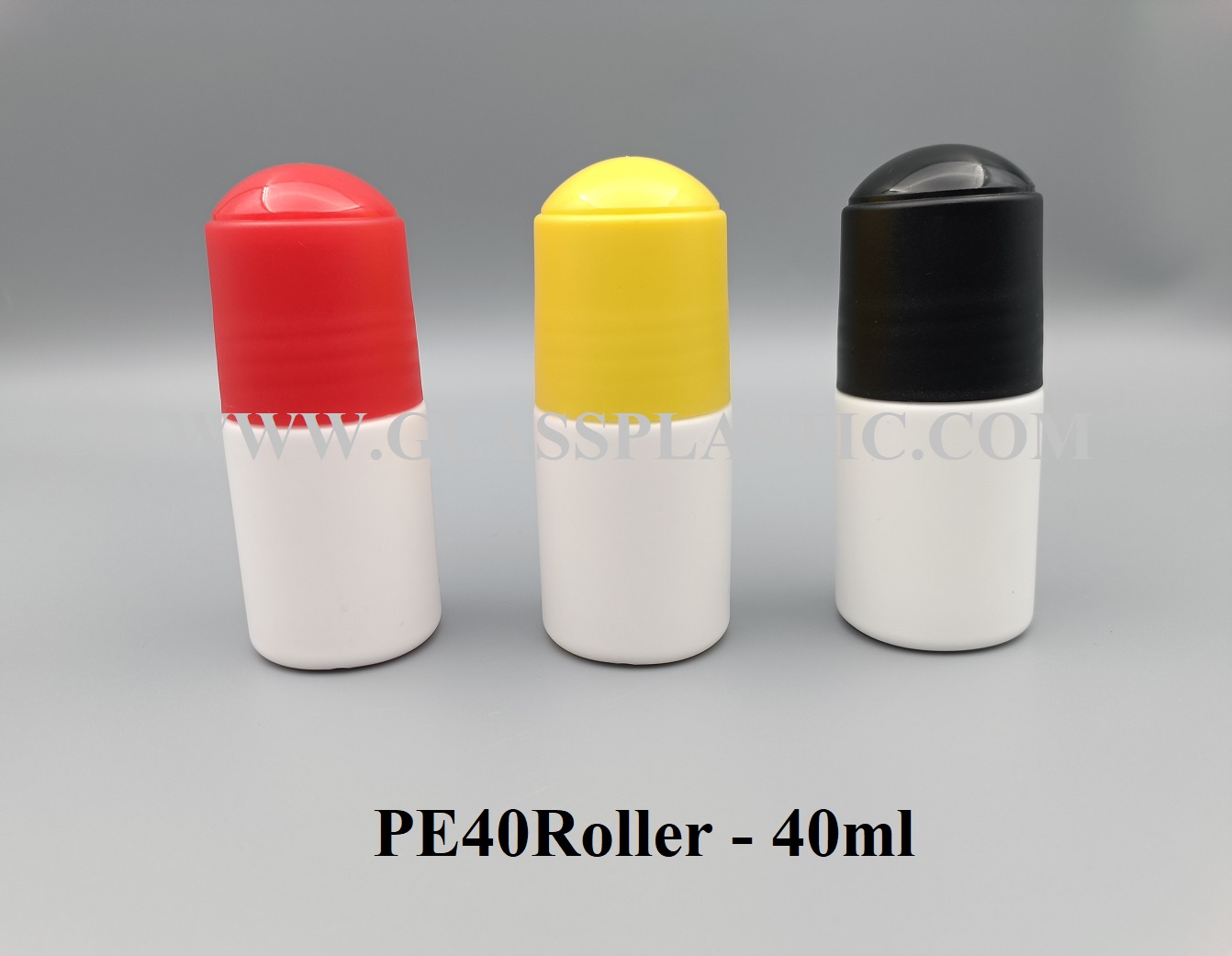 HDPE Roller Bottle: 40ml