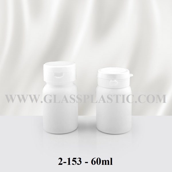 60ml HDPE Tablet Bottle - Tearing Cap
