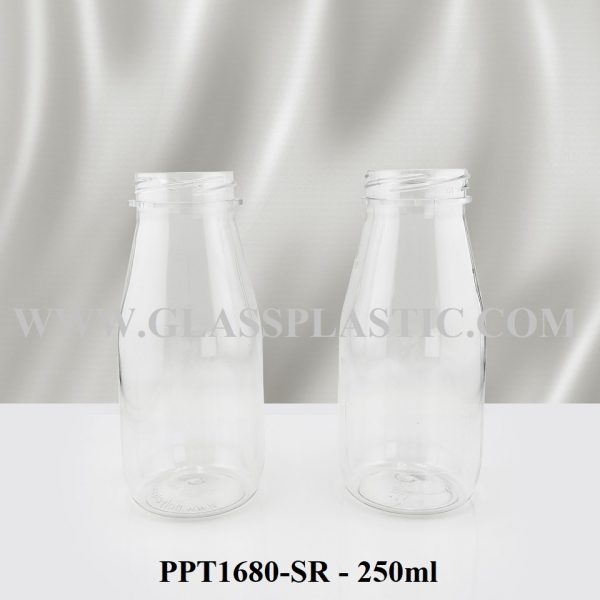 PET Wide Mouth  Juice Bottle - 250ml - Image 3