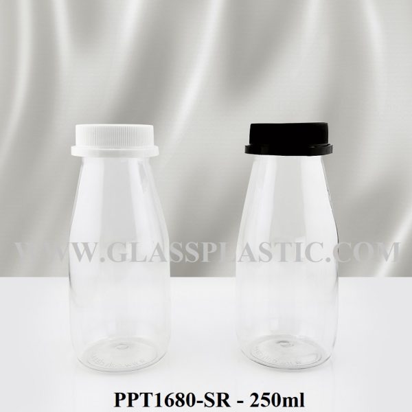 PET Wide Mouth  Juice Bottle - 250ml - Image 2