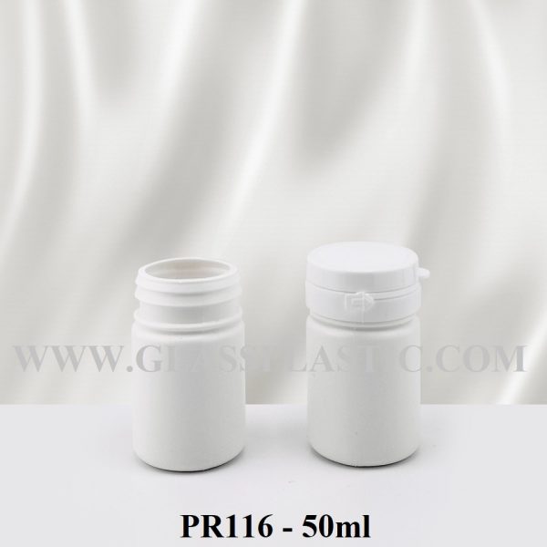Tablet Bottle with Tearing Cap - 50ml