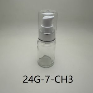 24mm Shinny Silver Lotion Pump