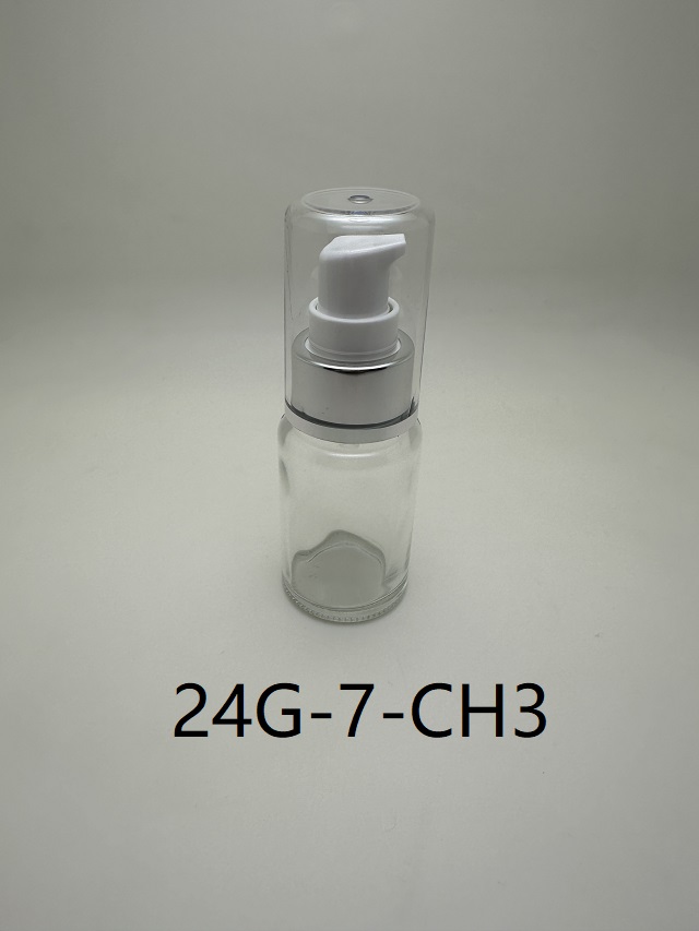 24mm Shinny Silver Lotion Pump