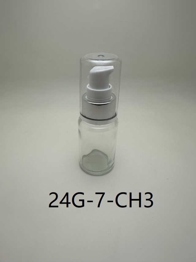 24mm Shinny Silver Lotion Pump
