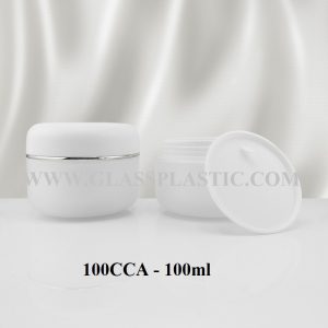 PP Plastic Cosmetic Jar - 100gm