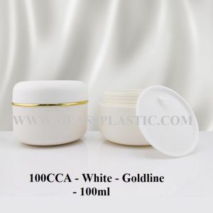 PP Plastic Cosmetic Jar - 100gm
