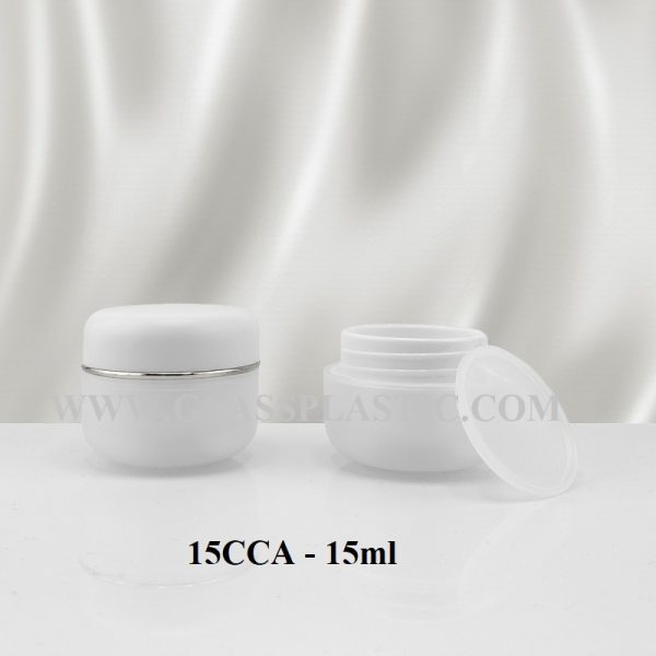 PP Plastic Cosmetic Jar - 15gm