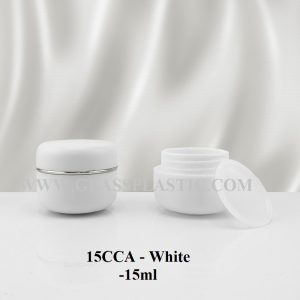 PP Plastic Cosmetic Jar - 15gm