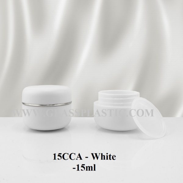 PP Plastic Cosmetic Jar - 15gm
