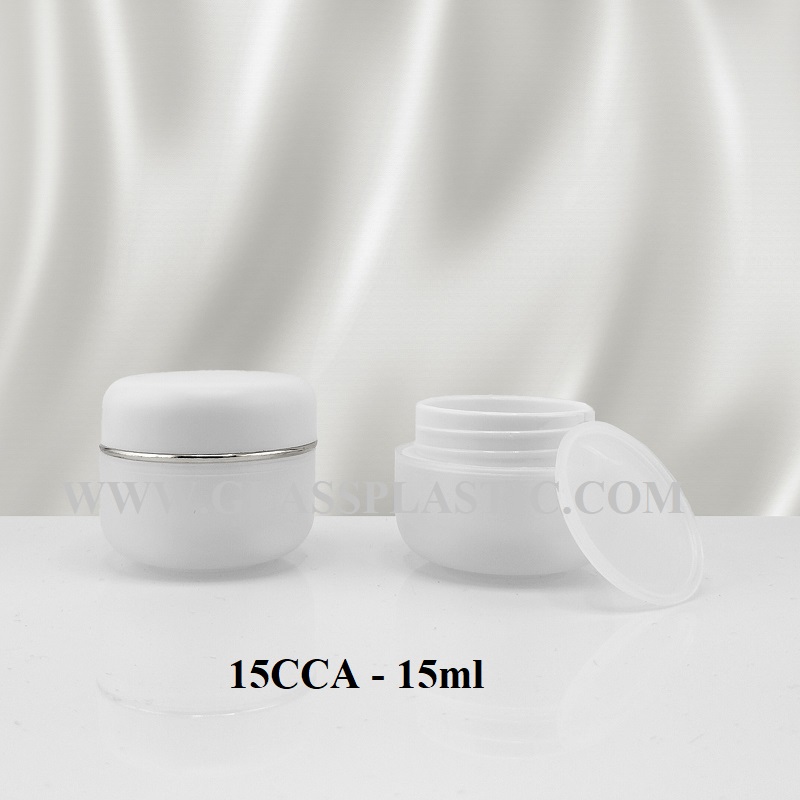 PP Plastic Cosmetic Jar – 15gm