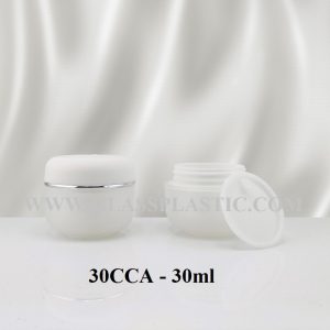 PP Plastic Cosmetic Jar - 30gm