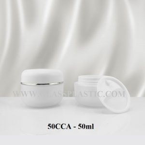 PP Plastic Cosmetic Jar - 50gm