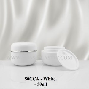 PP Plastic Cosmetic Jar - 50gm