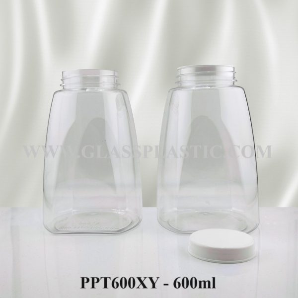 600ml Square PET Bottle - Image 5