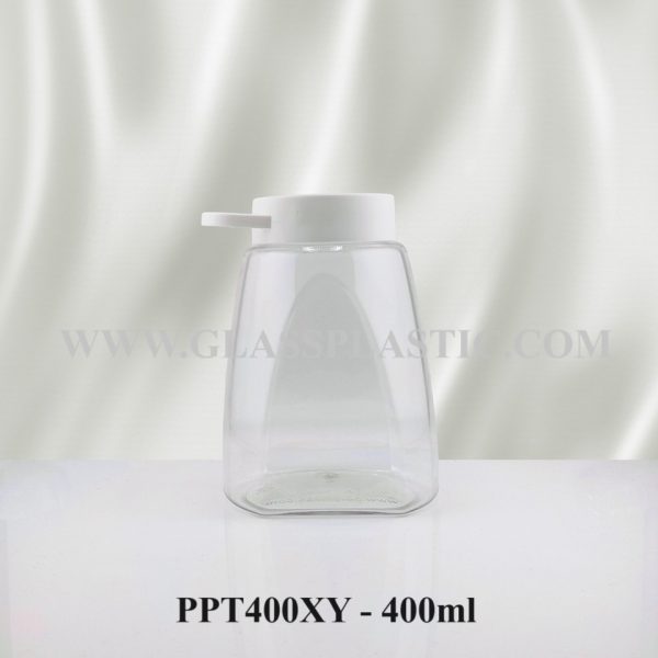 400ml Square PET Bottle - Image 2