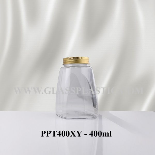 400ml Square PET Bottle - Image 4