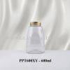 600ml Square PET Bottle - Image 4