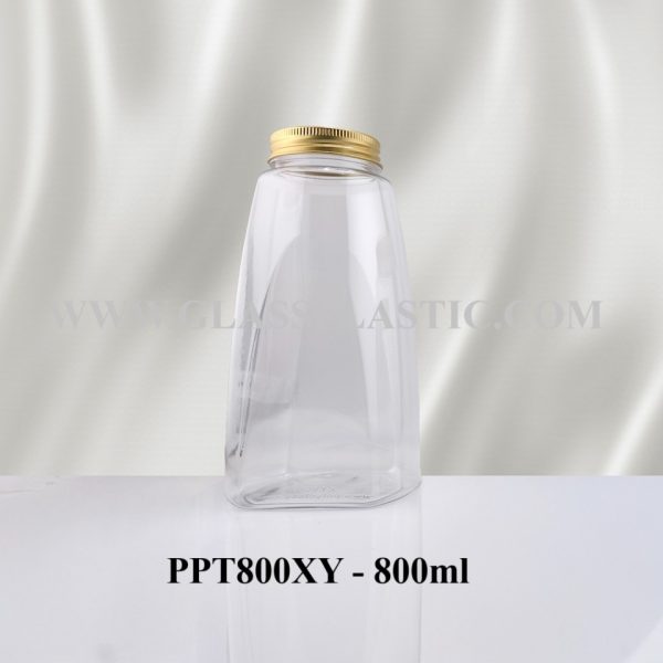 800ml Square PET Bottle - Image 4