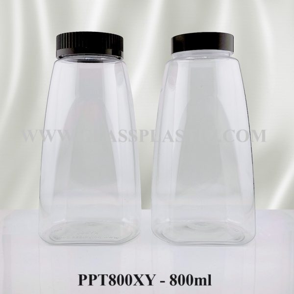800ml Square PET Bottle - Image 3