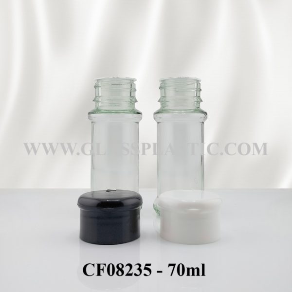Pepper Glass Bottle - 70ml (with pattern) - Image 2