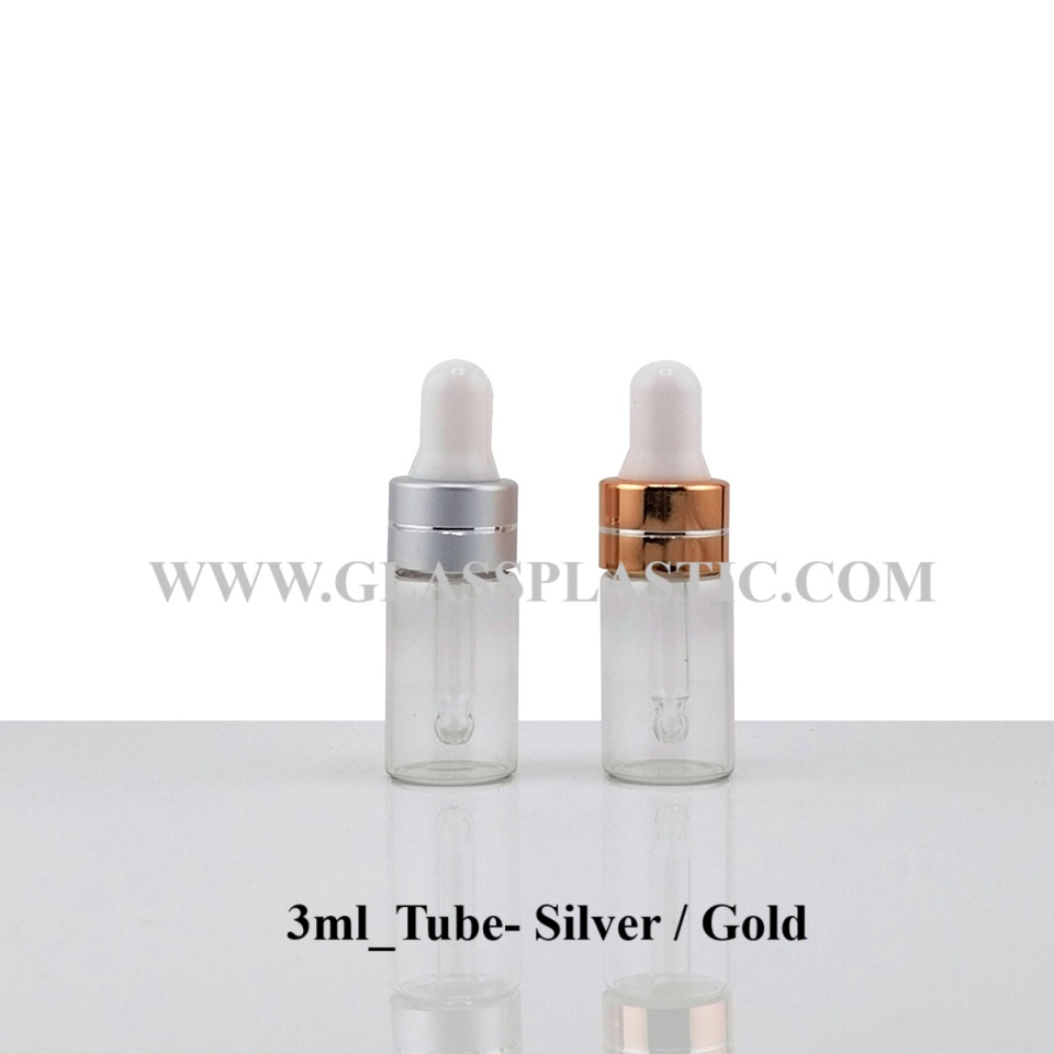 3ml Dropper Glass Bottle