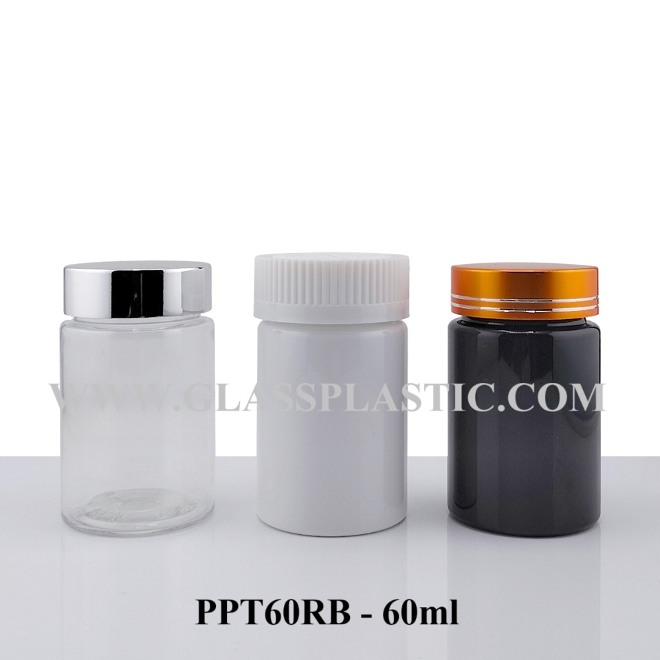 Tablet PET Bottle – 60ml (RB series)