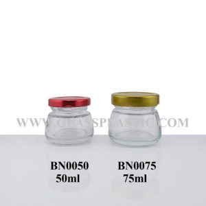Glass Jam Jar - 50ml & 75ml