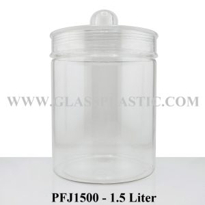 1.5 liter Big PET Plastic Jar
