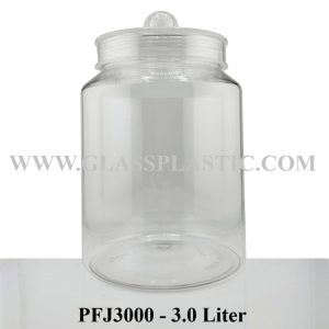 3.0 liter Big PET Plastic Jar
