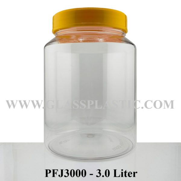 3.0 liter Big PET Plastic Jar - Image 2