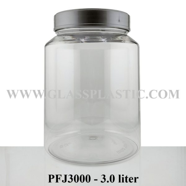 3.0 liter Big PET Plastic Jar - Image 3