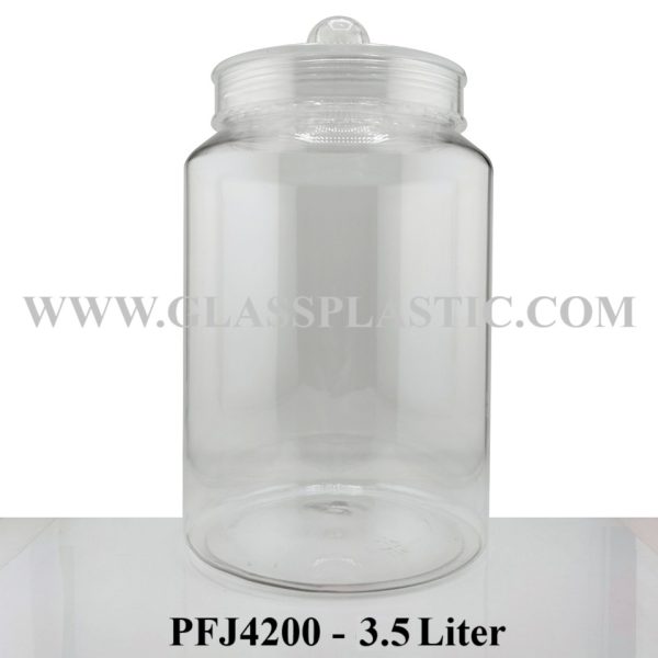 3.5 liter Big PET Plastic Jar