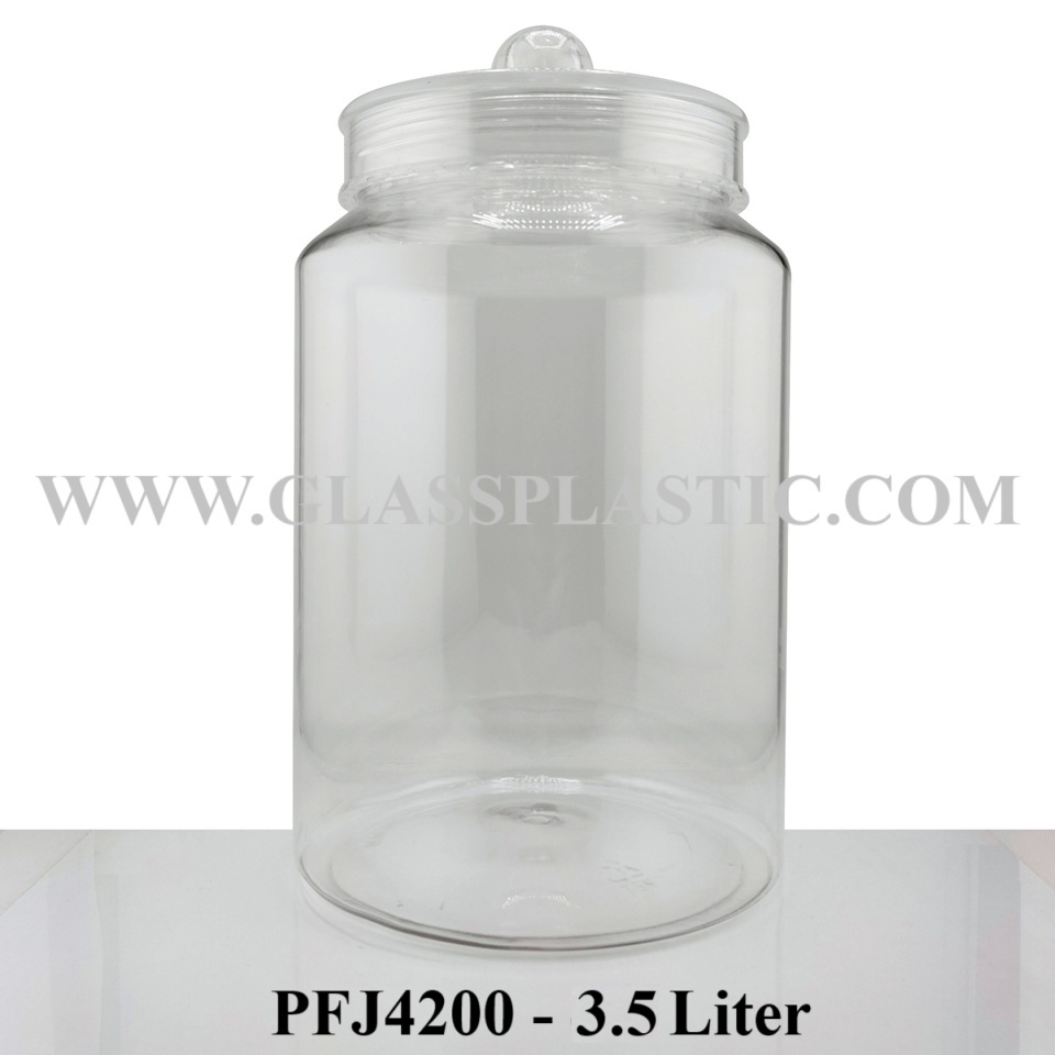 3.5 liter Big PET Plastic Jar