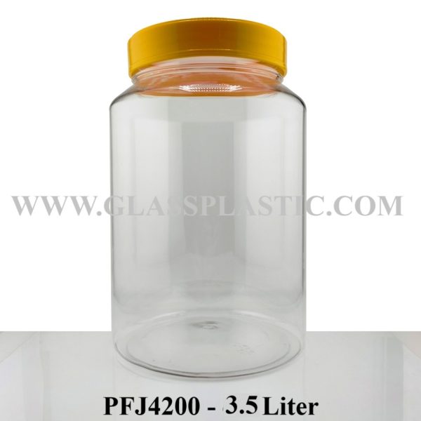 3.5 liter Big PET Plastic Jar - Image 2