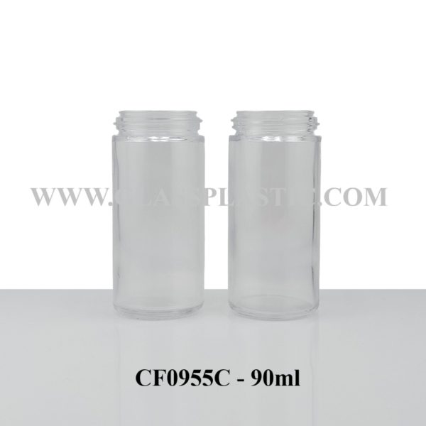90ml Round Glass Bottle - Image 2
