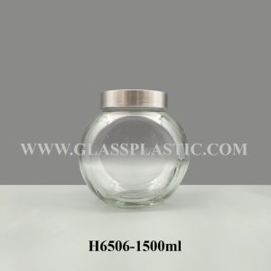 Storage Glass Jar - 1500ml (Slant)