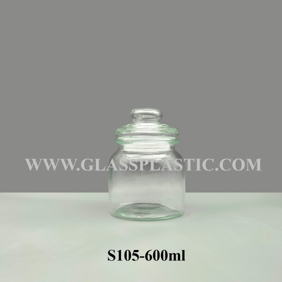 Storage Glass Jar – 600ml