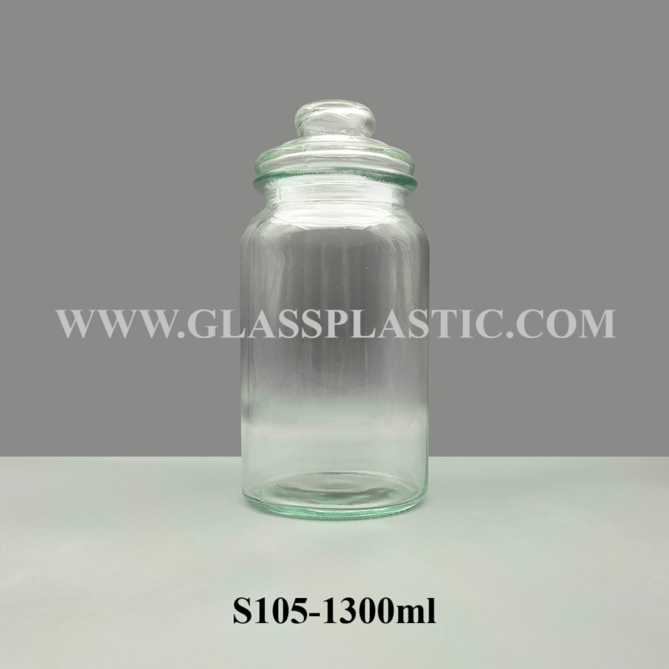 Storage Glass Jar – 1300ml