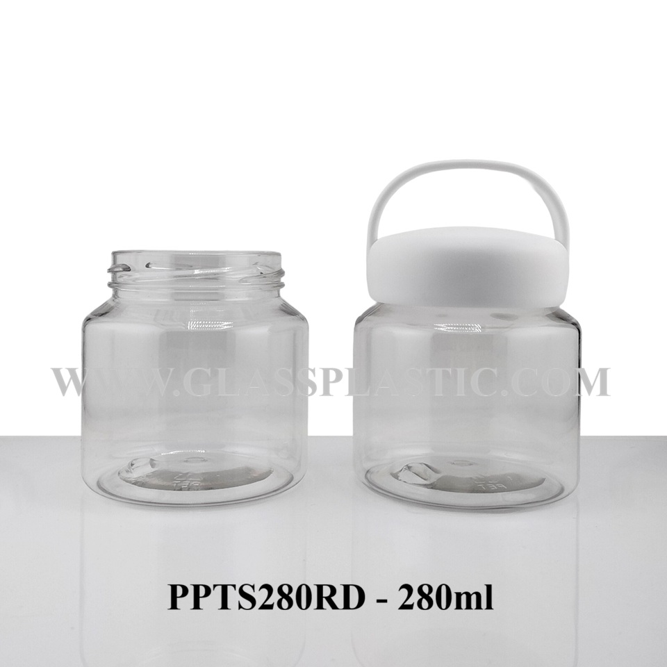 280ml Round PET Jar