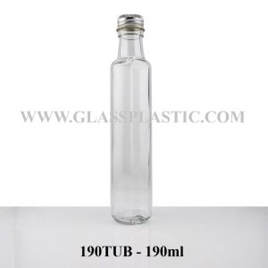 190ml Round Glass Bottle