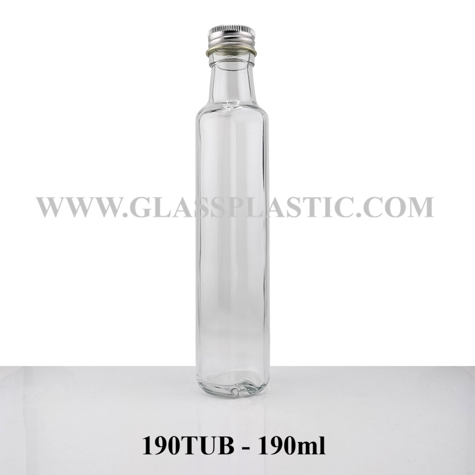 190ml Round Glass Bottle